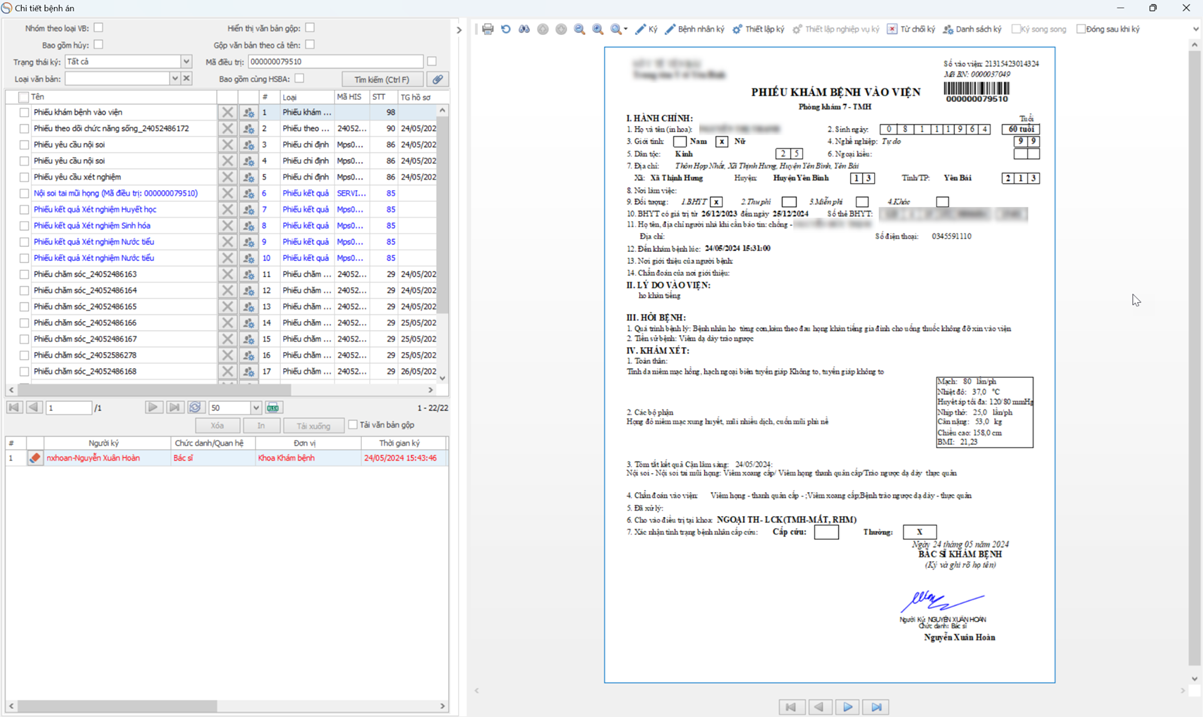 Lưu Trữ & Quản Lý Bệnh Án