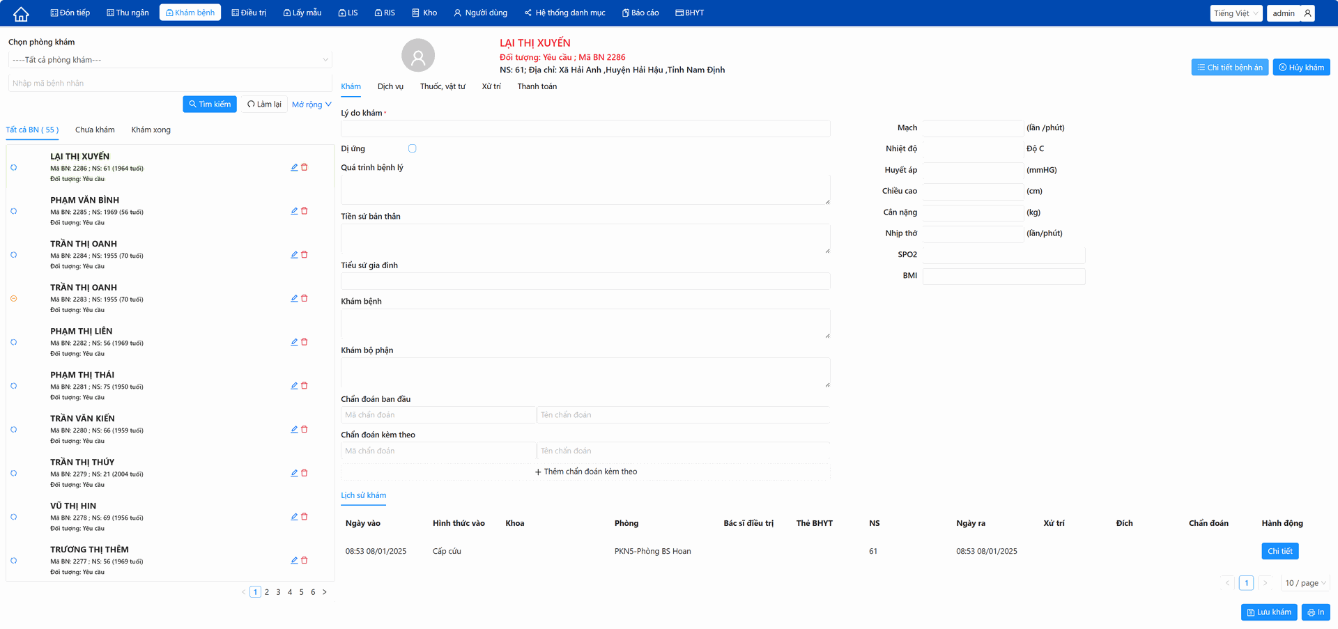 Tính năng nổi bật của phần mềm quản lý phòng khám